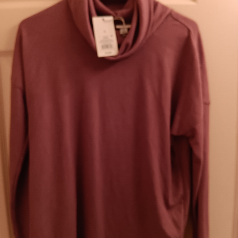 "A New Day" Brand Women's Turtleneck Sweater in Mauve